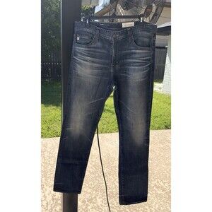 AG Adriano Goldschmied Everett Men’s Jeans 33x32 Slim Straight Japanese Denim